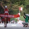 【陸上】山西利和が男子ハーフマラソン競歩で２度目の銀メダル獲得、吉川絢斗は４位　 女子は柳井綾音の４位が最高…名古屋アジア大会