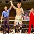 【ボクシング】田中湧也が左一閃で２回ＴＫＯ勝ち　“激似”と話題の井上尚弥に「勝つ姿をお見せできてうれしい」