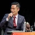 「負けたら、今日欠席するつもりでした」鼻差Ｖロブチェンの杉山晴調教師が“激白”　栗東市政施行２５周年記念トークセッション