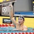 競泳　元高校球児が競泳でアジア大会日本新Ｖ１００バタフライ光永翔音