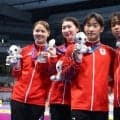 競泳　池江璃花子が謝罪の銀メダル「足」引っ張った。みんなに申し訳ない」混合４００メートルメドレーリレー　アジア大会３大会連続の表彰台