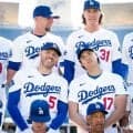 大谷翔平がフリーマンと変顔ショット！復帰戦前のフィールドでほっこり光景　フォトデーの模様を球団が公開