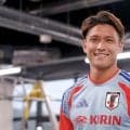 「すげー爽やか」日本代表初招集MFの“礼儀正しすぎる挨拶”が話題！松木玖生がカメラマンと丁寧に握手「人としてもカッコいい」「心掴まれた」