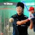金メダル監督が郷里でソフトボール教室　国スポは自身の名の球場で