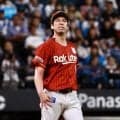 楽天・前田健太　右腕に打球直撃も続投　ベンチにすら下がらず　敵地からも拍手がわき起こる