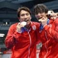 競泳　日本４００リレー銅メダル！競泳ニッポン復活のろし　男子リレー全種目で日本記録