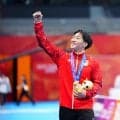 【競泳】「あ、世界新ギリ行ったな」金メダルの大橋信「北島さんと同じ道を歩めそうでうれしい」