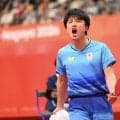 【卓球】張本智和「あぁー！」中国から２勝…60年ぶり金へ逆王手　世界１位王楚欽を撃破
