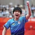 卓球男子　日本が６０年ぶり歴史的金メダル！８連覇中の王者中国と激闘も３-２撃破　張本智和が世界１位王楚欽ストレート撃破など魂の２勝！最後は１９歳松島輝空が決めた！【アジア大会】