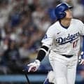 大谷翔平、第１打席は打った瞬間にファンから歓声上がるも中飛　全球フォーシームで勝負