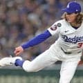 ドジャース　グラスノーが５回ノーヒット投球！毎回の９奪三振でパドレス打線を圧倒　プレーオフへはずみ