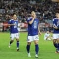 来てたのか！日本勝利のスタジアム、豪華ＶＩＰ席に「可愛すぎる」女優２５歳が「圧倒的美女」「ユニホームすごく似合う」豪華食事も羨望！