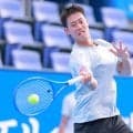 【テニス】錦織圭“ラストマッチ”に向け元気いっぱい約１時間練習
