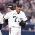 オリックス・平野佳寿の引退セレモニー　恩師・岡田彰布氏の登場に客席どよめく