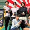 小田・長尾ペアV、上位3組が全国へ　レディーステニス岡山県大会