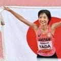 【女子マラソン】転倒は「あ、またか」銅メダルの矢田みくに「ポジティブに走れました」