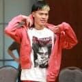 【ボクシング】那須川天心は忌野清志郎Ｔシャツで登場　井上拓真とともに計量クリア　１３秒のフェースオフ後に握手
