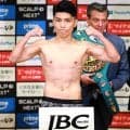 【ボクシング】史上最速タイのプロ５戦目で世界王座狙う坪井智也「父として娘のために王座取る」ＷＢＣスーパーフライ級王座決定戦計量パス