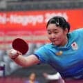 張本美和、北朝鮮のサウスポーにストレート4強入り　日本女子エースが自身初の単表彰台、金メダルへあと「2勝」【アジア大会2026】