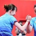 女子ダブルス早田ひな、張本美和組もメダル確定！ダブルエース躍動で中国ペアを圧倒３－０ストレート撃破で４強入り