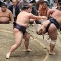 義ノ富士が勝ち越し　０勝５敗から驚異の巻き返し　ご当所・九州場所での三役復帰へ前進「明日、あと一番」