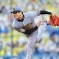 阪神・才木　３年連続２桁星！メッセ以来、ドラ３以下では球団初　連続無失点ストップも粘った５回３失点