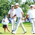 松山英樹&久常涼は世界1位ペアに黒星 世界選抜リードで最終日へ
