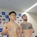 西田凌佑、ＩＢＦの当日計量も難なくクリア「今朝おきたらリミットぴったりだった」　サム・グッドマン打倒で世界２階級制覇へ