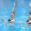 【ＡＳ】比嘉もえ、佐藤友花組がデュエットで銀メダル　中国が優勝、比嘉は２大会連続メダル…アジア大会