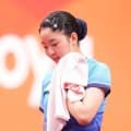 【卓球】18歳張本美和が涙の４強敗退「練習あるのみ」世界１位の中国・王曼昱に１-４で完敗