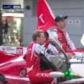 トヨタ、凱旋レースで大どんでん返しの逆転優勝「あれが全てでした」 明暗分けたピットイン…“トヨタマジック”で勝利呼び込む