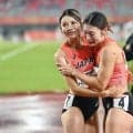 【陸上】中島ひとみ、銀メダルに悔し涙　日本記録更新を重ねて挑むも「これが実力、悔しい負け」
