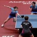 【卓球】張本美和＆早田ひな組、日本女子複52年ぶり決勝進出…銀以上確定　60年ぶり金王手