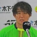  復帰戦黒星の西岡良仁「悪くなかった」 