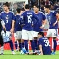 【日本代表】熊坂光希がまたも膝を痛めて前半８分に交代のアクシデント　田中聡が代わって出場