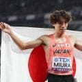 【陸上】男子3000M障害の三浦龍司が金メダル、青木涼真は銀で、日本勢ワンツーフィニッシュ