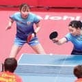 【卓球】恐るべし中国ペア…３ゲーム連続で落とす　みわひな、崖っぷちに追い込まれる