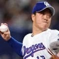 中日・柳「また元気な肘で戻ってきます」病院ベッドの上で右腕吊す姿　「サイン見て安心しました」「びっくりしました」