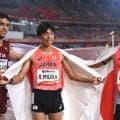 【陸上】三浦龍司が大会新で金メダル「飛躍するための大きなステップ」青木涼真２位「負けの銀」