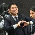 「感情があふれ出てきて」森保監督“ハートポーズ”の思い明かす　「調子に乗りました」試合後は照れる