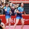 早田＆張本美組が銀メダル　日本勢６０年ぶり「金」ならず　早田「すべて上回られた」　対戦２度目の中国ペアに敗れる