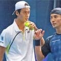 坂本怜/島袋将ペア 逆転負けで敗退