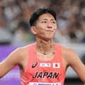 【陸上】落合晃、快挙　男子８００ｍで６４年ぶり金メダル…アジア大会