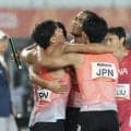 マイル侍が１２年ぶり金メダル！佐藤、林、今泉、中島が疾走、カタールの追撃振り切る