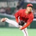 広島・佐藤柳　今季初登板いきなり１回３人斬り！真っ向勝負１１球中ストレート１０球　新井監督も評価「良い真っすぐだった」
