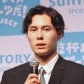 【バレー】高橋藍、ネクタイ姿でビシッ！サントリースポーツ初のアンバサダー就任「新しい景色」