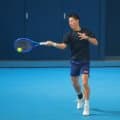 錦織圭　最後の公式戦出場に向け室内コートで約１時間練習　相手は野口莉央　木下グループ・ジャパンＯＰ