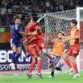 サッカー　日本が死闘の末に決勝進出！ウズベキスタンとのＰＫ戦を制す　１０人目で決着　韓国と激突へ