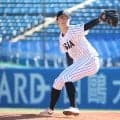亜細亜大のドラフト上位候補右腕が7回途中1失点の快投！「打たれたらしょうがない」…スカウトの前で威力抜群の直球披露【東都】