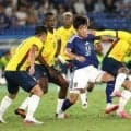 サッカー日本代表がエクアドルと対戦　横浜M谷村が先発も前半無得点